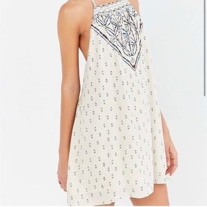 Urban Outfitters Ecoté Gigi T Back Mini Dress
